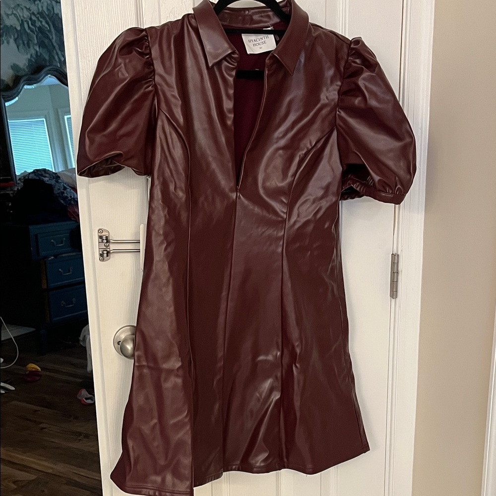 Tuckernuck Burgundy Mini Dress